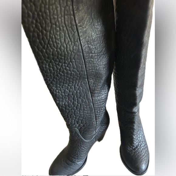 PLOMO- Handmade textured leather boots- Made in Spain- 36 (5.5 US) - Picture 3 of 9